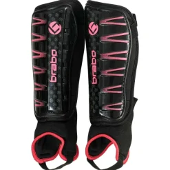 Brabo Hockey Bescherming*F4 scheenbeschermers black pink