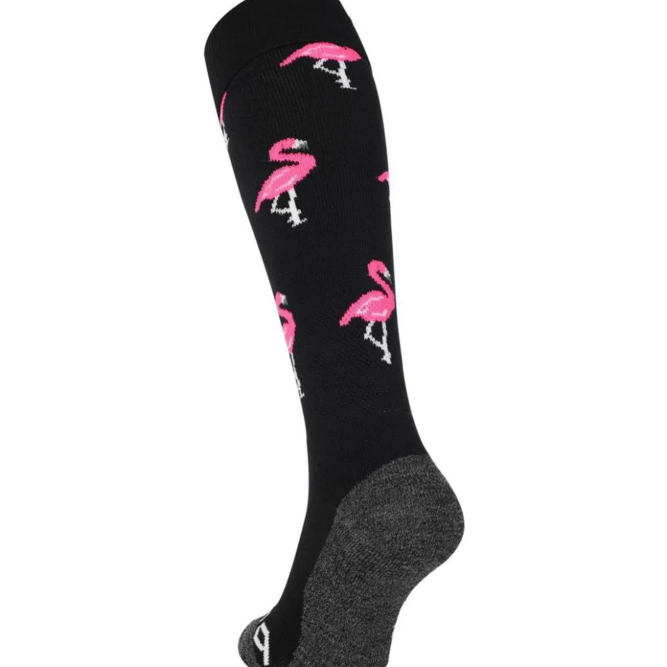 Brabo Hockeykleding*Flamingo hockeysokken black