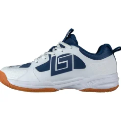 Brabo Hockeyschoenen*Indoor Tribute hockeyschoenen junior navy white