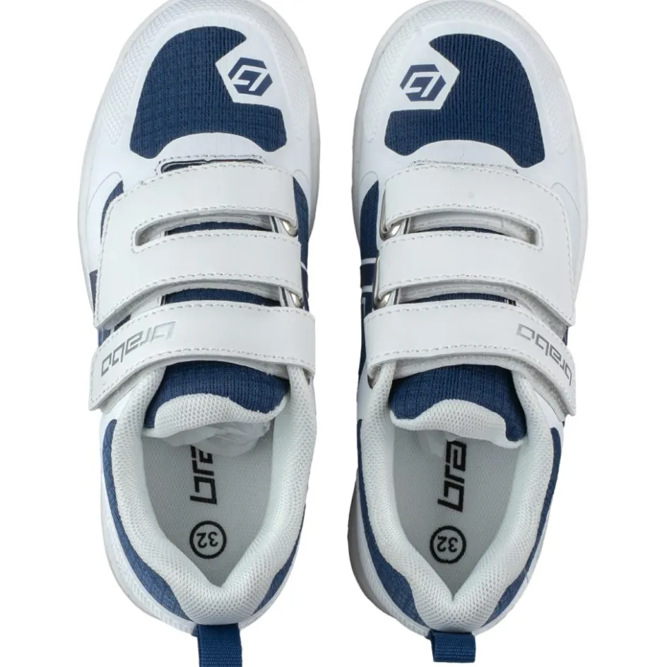 Brabo Hockeyschoenen*Indoor Velcro zaalhockeyschoenen junior force navy