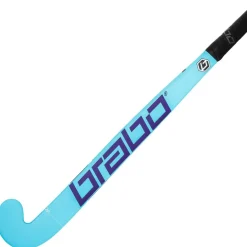 Brabo Hockeystick*IT TC-30 Classic Curve zaalhockeystick junior blue purple