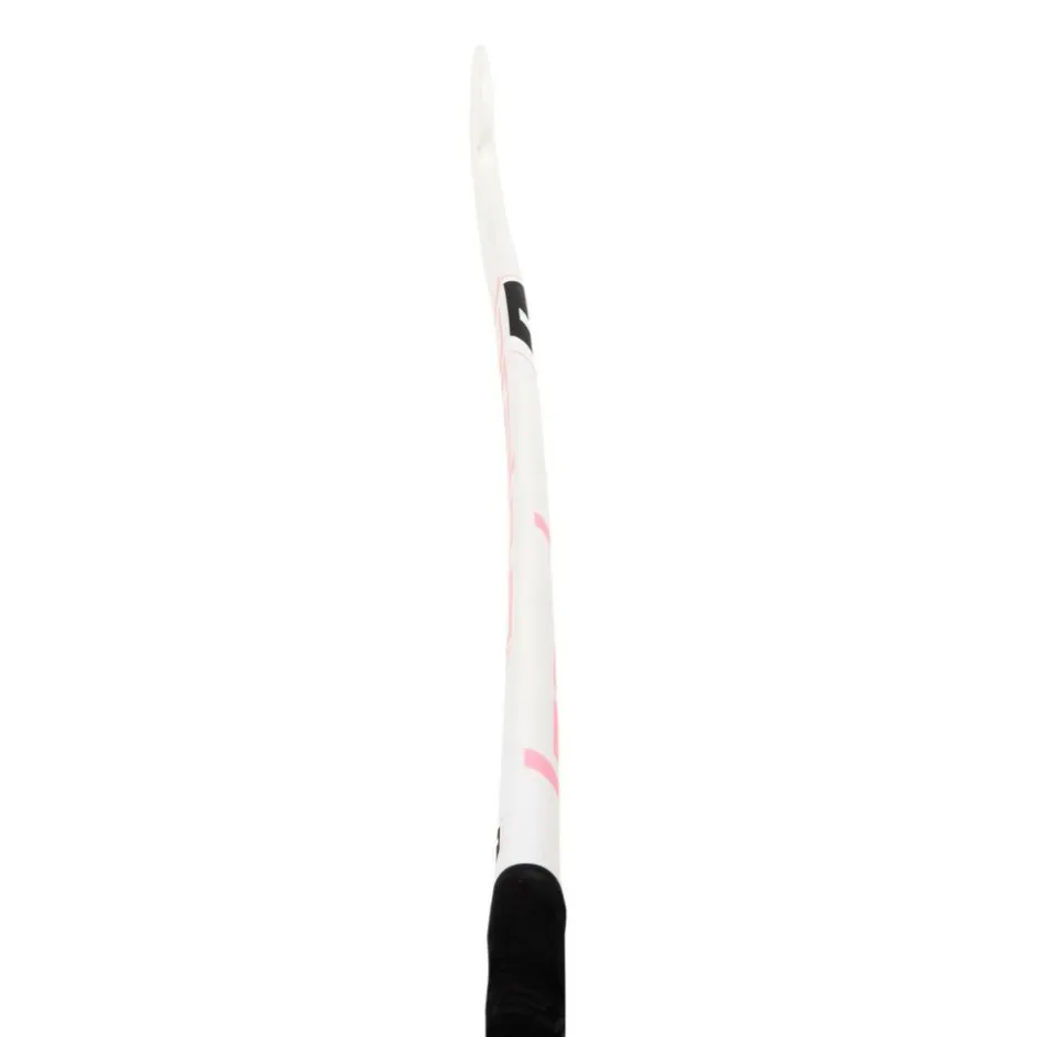 Brabo Hockeystick*IT TC-30 Classic Curve zaalhockeystick junior white pink