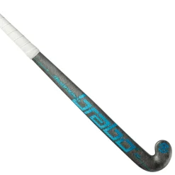 Brabo Hockeystick*IT Traditional 70 Low Bow zaalhockeystick grey agrentinian blue