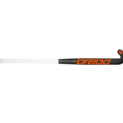 Brabo Hockeystick*IT Traditional 70 Low Bow zaalhockeystick black orange