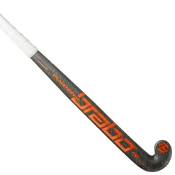 Brabo Hockeystick*IT Traditional 80 Low Bow zaalhockeystick grey orange