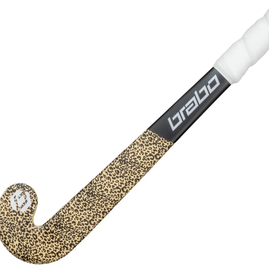Brabo Hockeystick*O'GEEZ Baby hockeystick junior leopard black - 18 inch