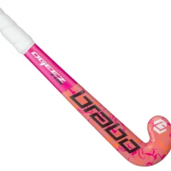 Brabo Hockeystick*O'GEEZ Baby hockeystick junior marble pink - 18 inch