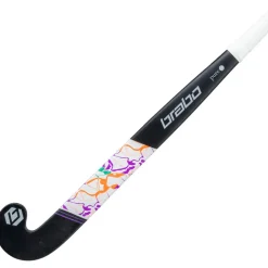 Brabo Hockeystick*Pure 20 Low Bow hockeystick black purple - 36,5 inch