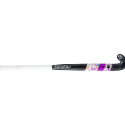 Brabo Hockeystick*Pure 20 Pro Bow hockeystick black purple - 36,5 inch
