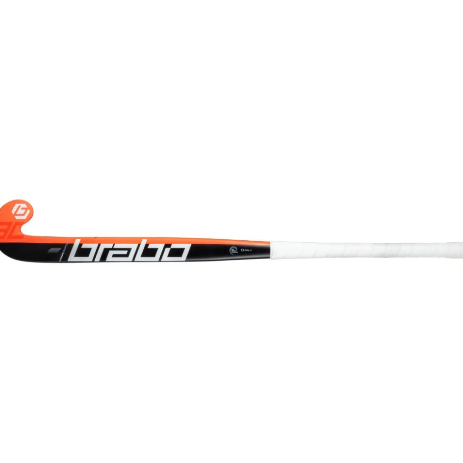 Brabo Hockeystick*Tribute 30 Pro Bow hockeystick black orange - 36,5 inch