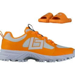 Brabo Hockeyschoenen*Tribute hockeyschoenen junior orange white inclusief slippers