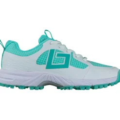 Brabo Hockeyschoenen*Tribute hockeyschoenen junior aqua white inclusief slippers