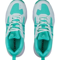 Brabo Hockeyschoenen*Tribute hockeyschoenen junior aqua white inclusief slippers