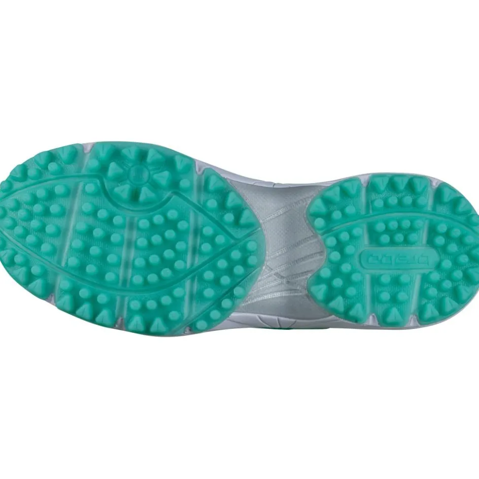 Brabo Hockeyschoenen*Tribute hockeyschoenen junior aqua white inclusief slippers