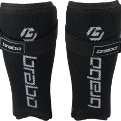 Brabo Hockey Bescherming*Tribute scheenbeschermers junior black white