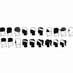 Buff Sjaals|Wintersport*Heavyweight Merino col solid black