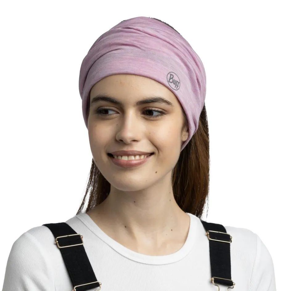 Buff Sjaals|Wintersport*Lightweight col solid pansy