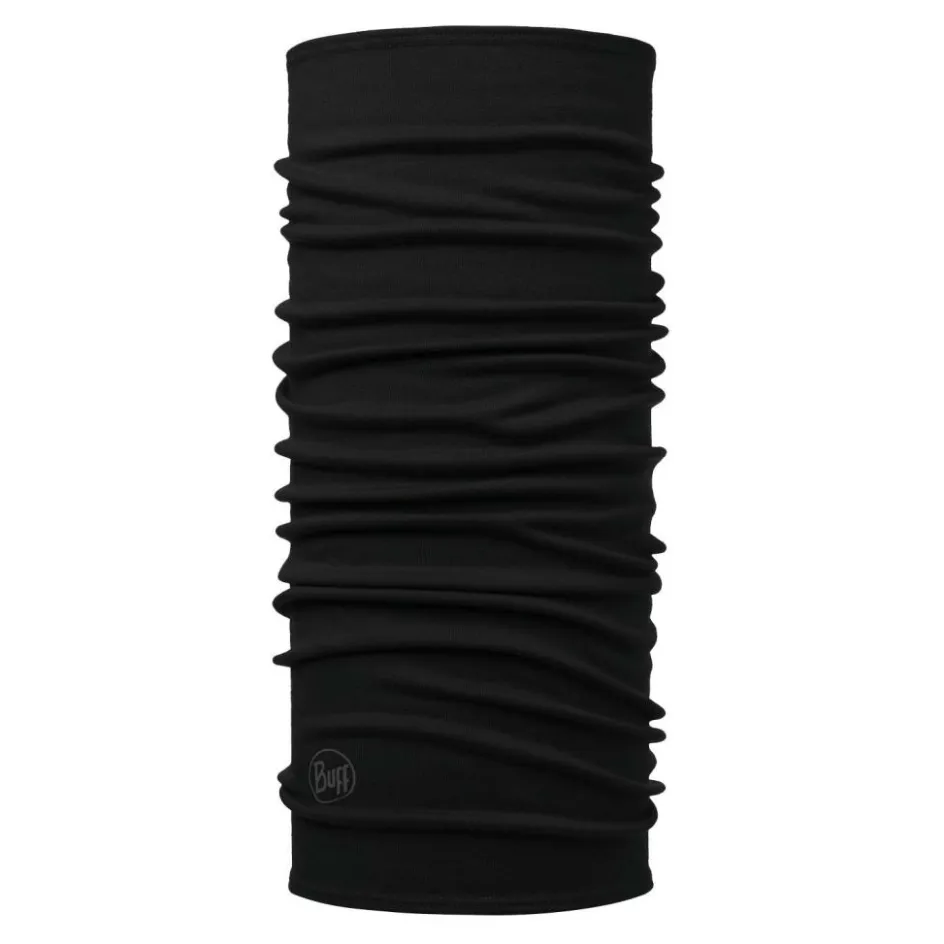 Buff Sjaals|Wintersport*Midweight Merino col solid black