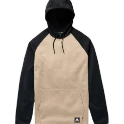 Burton Ski Truien|Wintersport*Crown hoodie heren summit taupe true black