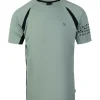 By VP Tenniskleding* 8100620 padel shirt heren green