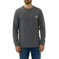 Carhartt Shirts, Polo's & Blouses*104617 shirt heren carbon heather