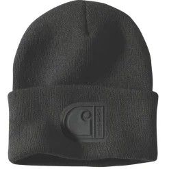 Carhartt Mutsen|Wintersport*Cuffed C Patch muts black