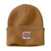 Carhartt Mutsen|Wintersport*Heart Patch muts dames brown
