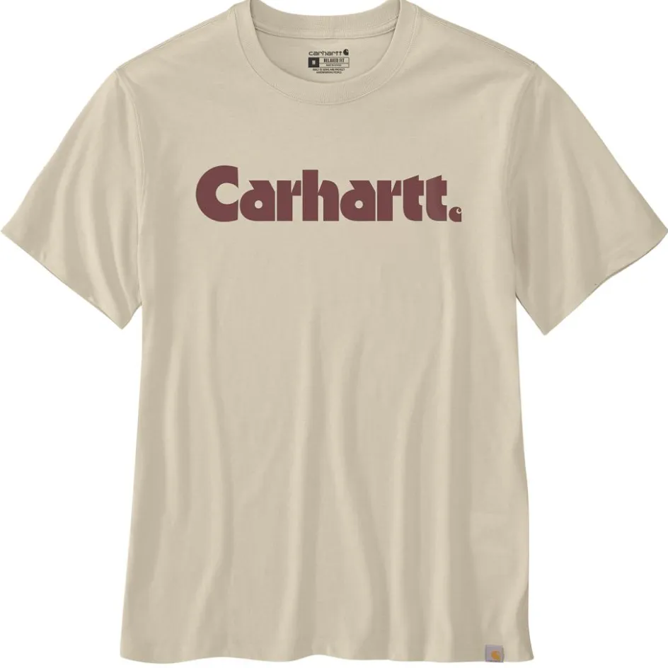 Carhartt Shirts, Polo's & Blouses*Logo Graphic shirt heren oat milk