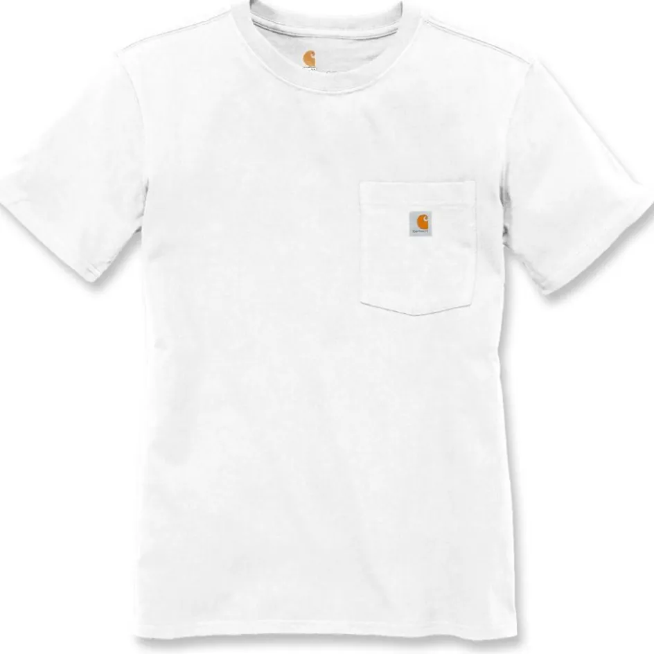 Carhartt Shirts, Polo's & Blouses*Loose Fit Heavyweight shirt dames white