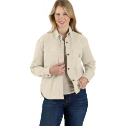 Carhartt Shirts, Polo's & Blouses*Montana blouse dames oat milk