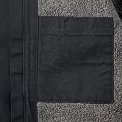 Carhartt Jassen*Relaxed Fit Washed Duck Shepa Lined winterjas heren black