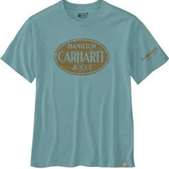 Carhartt Shirts, Polo's & Blouses*shirt heren summer blue