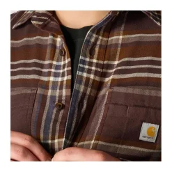 Carhartt Shirts, Polo's & Blouses*Workwear overhemd heren dark sepia