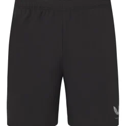 Castore Sportbroek*6 inch short heren black silver reflective