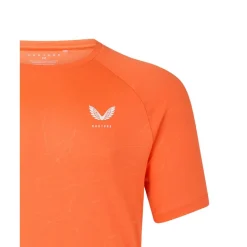 Castore Sportshirt*Adapt shirt heren bright orange mid grey
