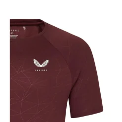 Castore Sportshirt*Adapt shirt heren plum mint