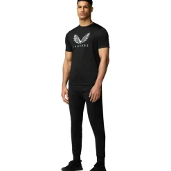 Castore Sportshirt*Adapt Short Graphic shirt heren black white