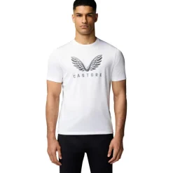 Castore Sportshirt*Adapt Short Graphic shirt heren white
