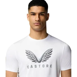 Castore Sportshirt*Adapt Short Graphic shirt heren white