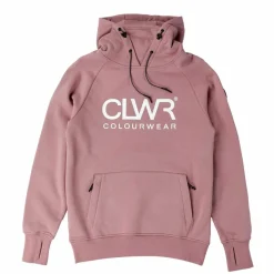 ColourWear Ski Truien|Wintersport*Bowl Hood 2.0 hoodie dark rose