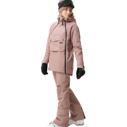 ColourWear Ski Jassen|Wintersport*Cake 2.0 anorak winterjas dames taupe