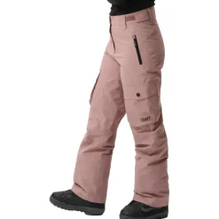 ColourWear Skibroeken|Wintersport*Cargo skibroek dames taupe