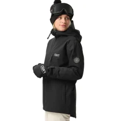 ColourWear Ski Jassen|Wintersport*Cookie winterjas dames black