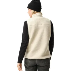 ColourWear Ski Jassen|Wintersport*Pile bodywarmer dames off white