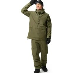 ColourWear Ski Jassen|Wintersport*Signature anorak winterjas heren dark olive