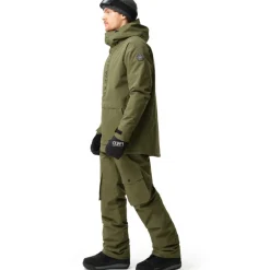 ColourWear Ski Jassen|Wintersport*Signature anorak winterjas heren dark olive