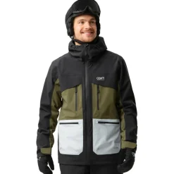 ColourWear Ski Jassen|Wintersport*Transfer winterjas heren black