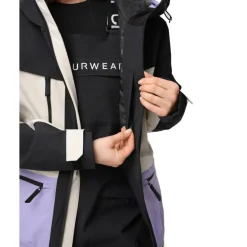 ColourWear Ski Jassen|Wintersport*Transfer winterjas dames black