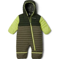 Columbia Skipakken|Wintersport*Infant Powder Lite II Reversible Bunting skipak junior stone green greenscape voltage