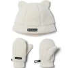 Columbia Mutsen|Wintersport*Toddler Rugged Ridge muts en handschoenen set junior chalk
